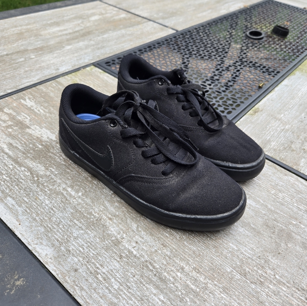 Black Nike sneakers